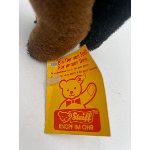 Steiff Brown Plush Pony Horse Toy Tag Button - Picture 2 of 10